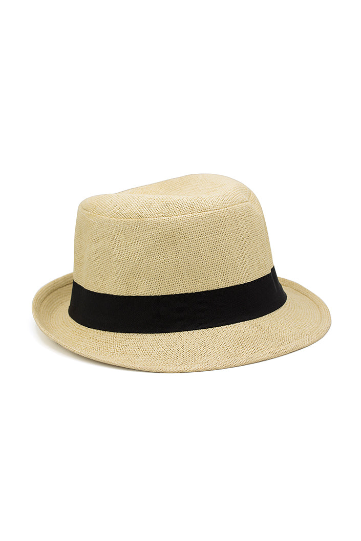 Beige cowboy hat