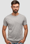 Grey round neck t-shirt