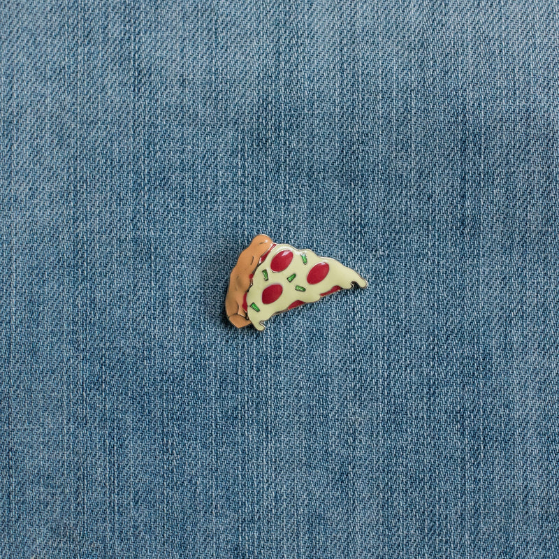 Hot dog enamel pin